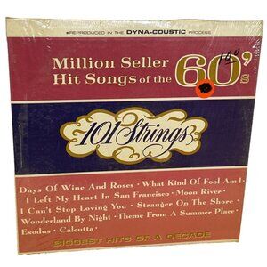 Million Seller Hit Songs Of The 60's (Vinyl, 1965) Somerset SF-21300 VG+ LP